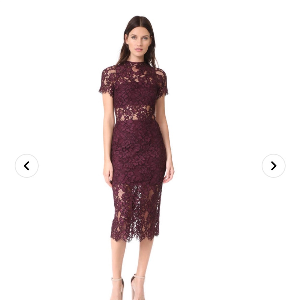 ALEXIS Leona Floral Lace Sheath dress, size L, New without tags, never worn